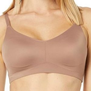 Spanx Wireless Trifecta Bra in Cafe Au Lait Size M/M/M A-C